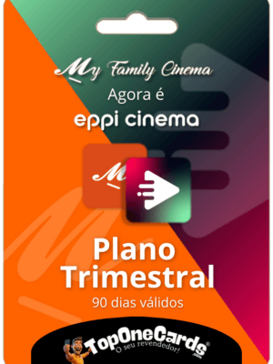 Eppi cinema - my family cinema trimestral Recarga MFC/Eppi - Trime
